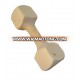 Wood Dog Toys Dumbbell