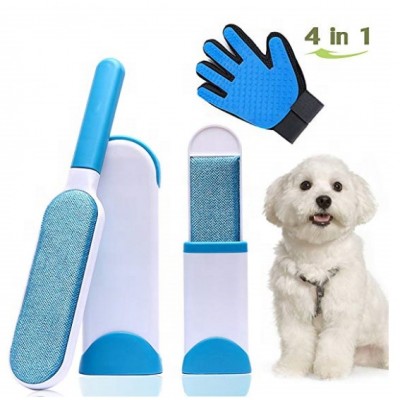 4-Pack Silicone Collapsible Dog glove Foldable Expandable Cup Dish Pet Cat  Portable grooming